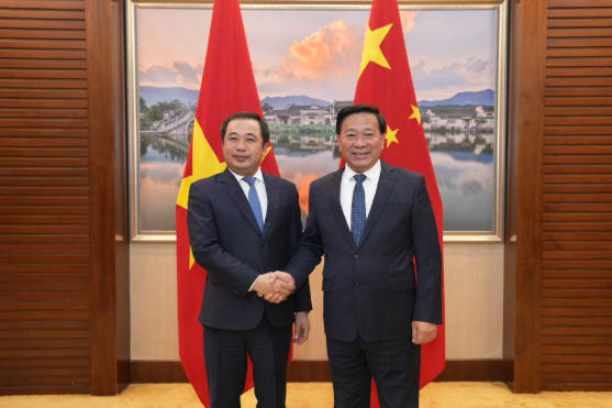 韩俊会见越南农业与环境部部长陈德胜并共同召开中越农业合作联合委员会第二次会议2