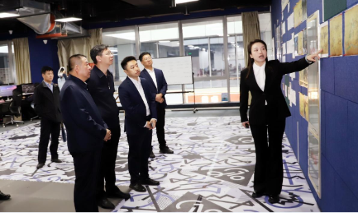 山西省文旅厅党组书记刘冲一行赴山西文旅集团调研2